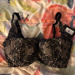 Frederick's of Hollywood Black Lace Bra